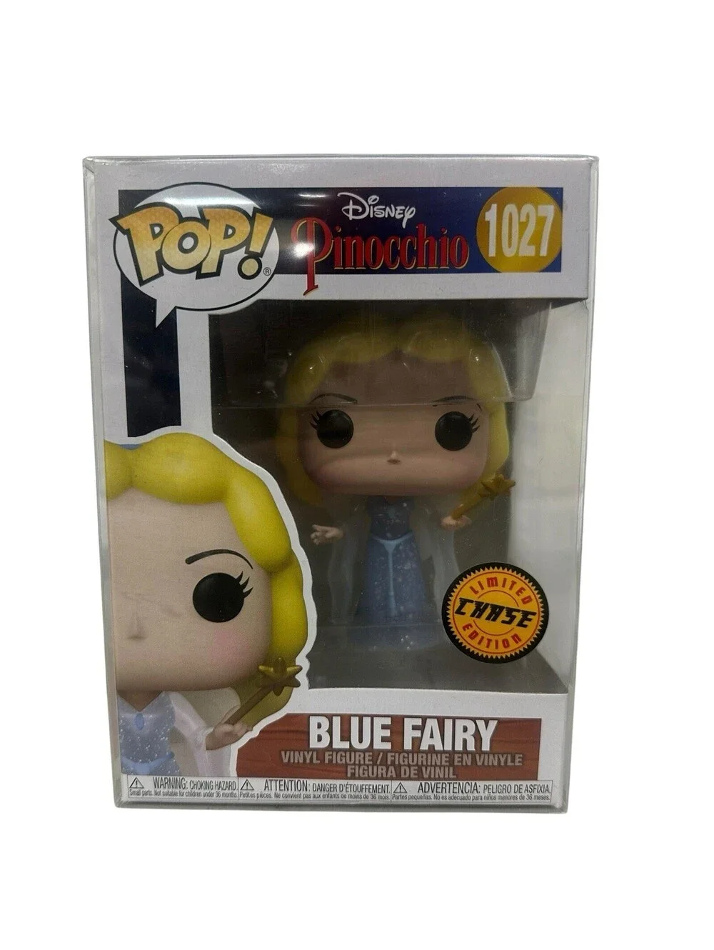 Funko Pop! Disney Pinocchio Blue Fairy CHASE #1027 NIB